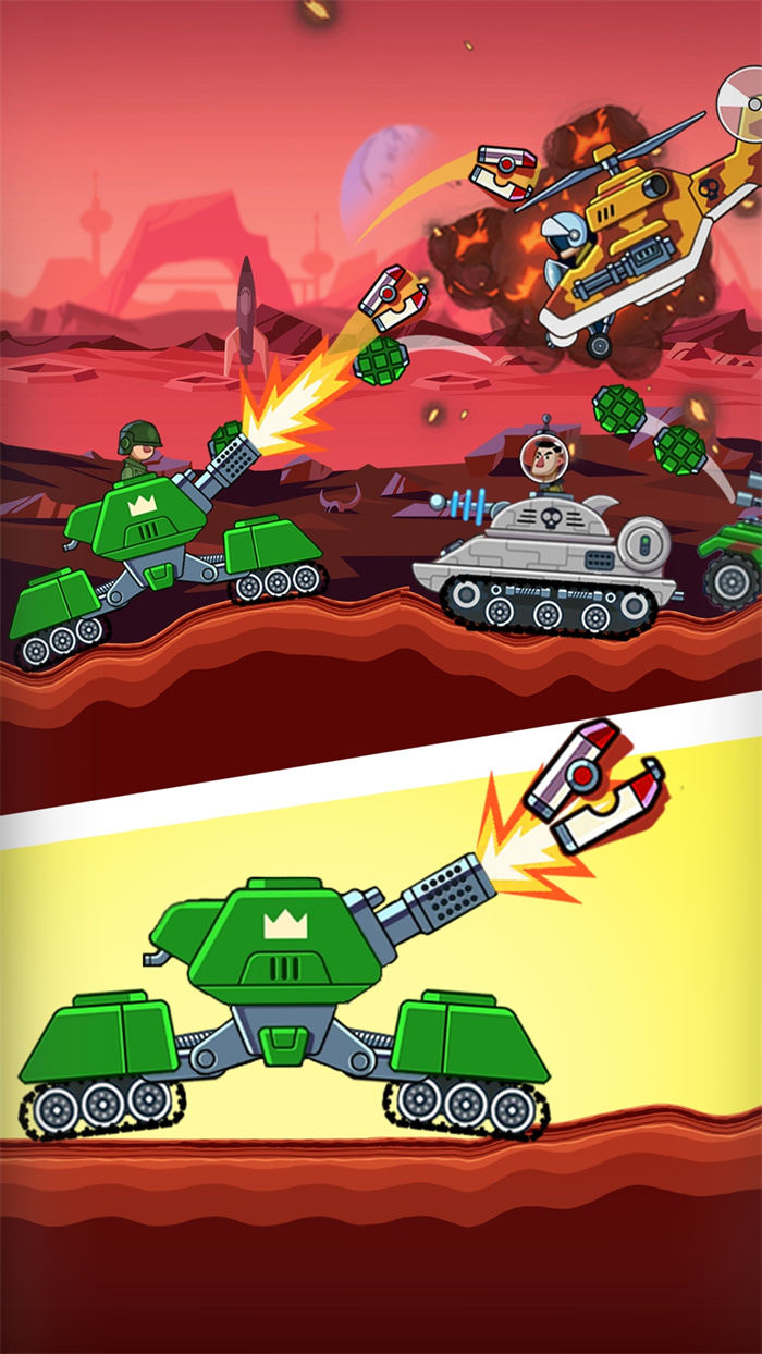 沙漠坦克对决游戏安卓版  v1.01图2