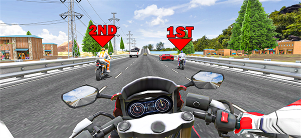 Highway Moto Bike Racing 2024 mod apk  V1.0图2