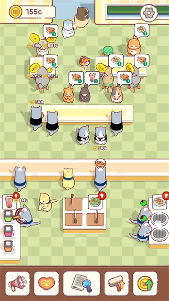 猫猫餐厅小店游戏安卓手机版  v1.2图1