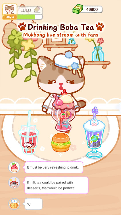 Cat Boba Tea ASMR Live Master latest version for adnroid  v1.0.9图2