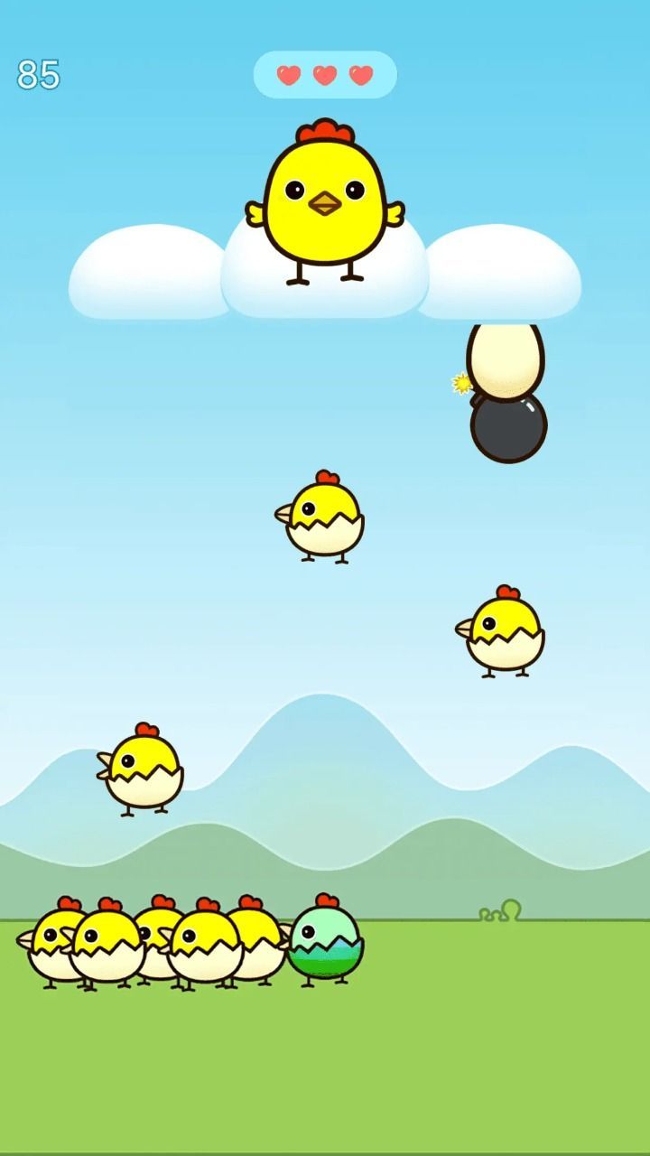快乐小鸡救蛋游戏官方版  v1.0.0图1
