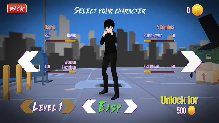 Shadow Smash City Fighter Unlimited gold game  v1.1图1