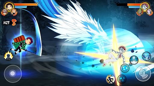 Stick Demon Shadow Fight Mod Apk Unlimited Money and Gems  v1.3图3