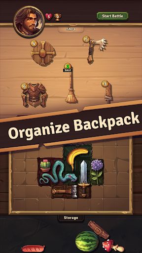 Backpack Brawl mod apk 0.17.0 unlocked everything no ads  v0.17.0图1