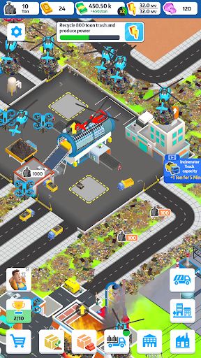 Trash Tycoon Idle business mod apk unlimited money and gems  v2.7.1图2