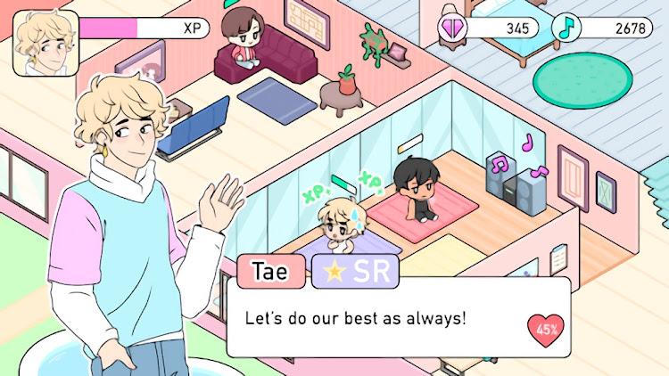 K Pop Academy mod apk Unlimited diamond  v0.25图1