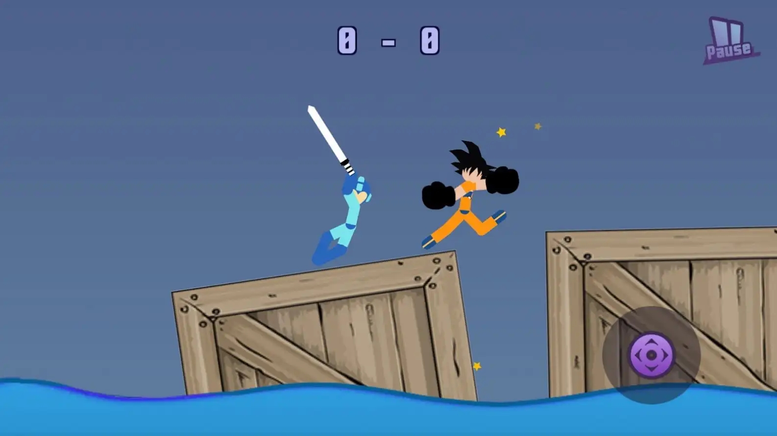 火柴人与至尊战士之战游戏无广告最新版（Stickman Fight Supreme Warriors）  1.04图1