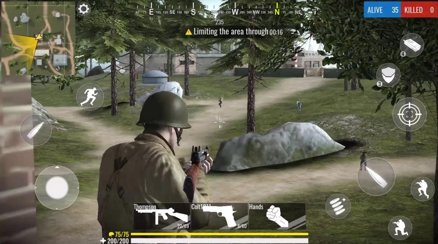 二战大逃杀手机游戏下载安装  v1.0.13图1