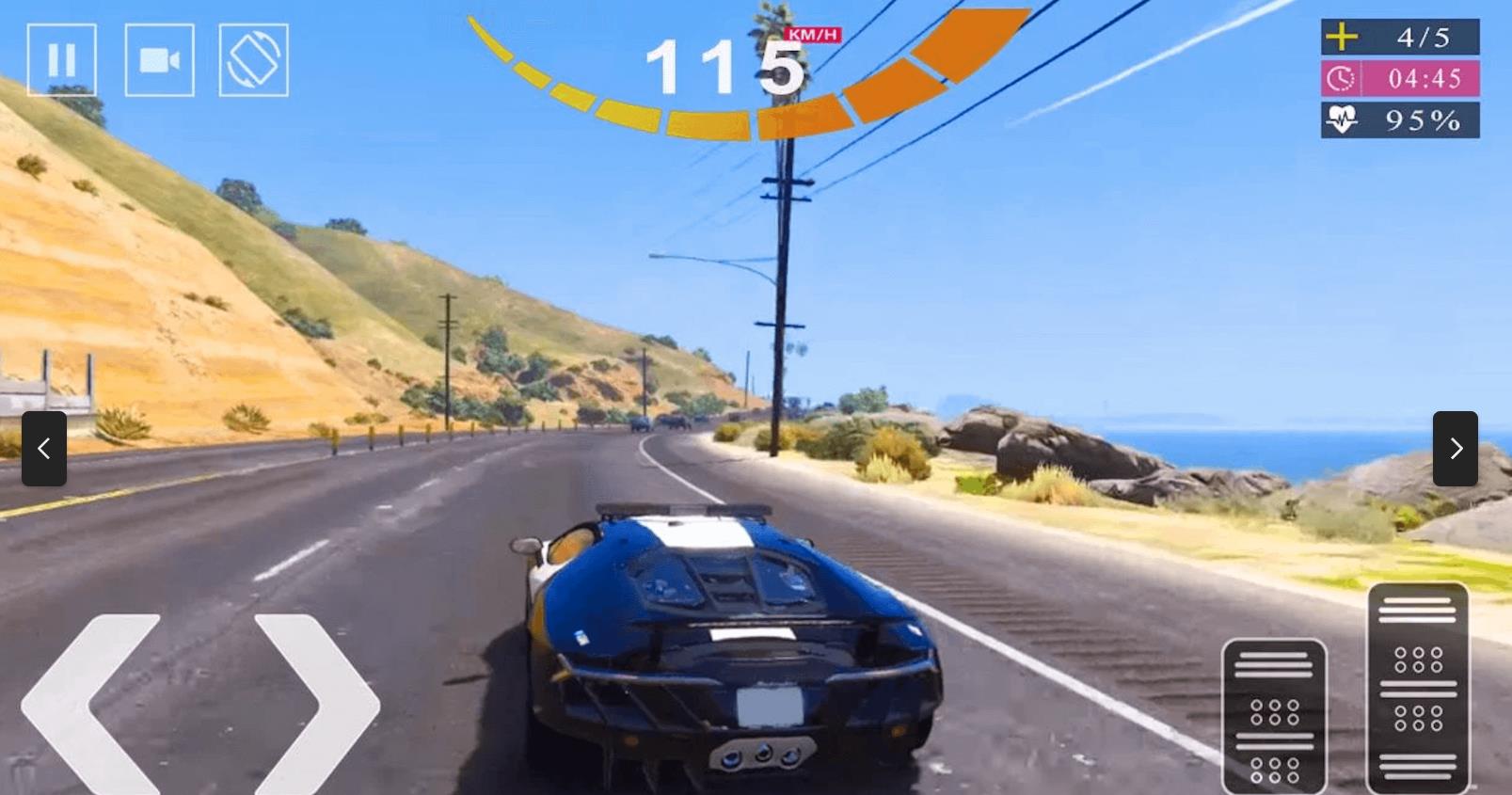 警车模拟真实驾驶游戏中文版  v1.7图1
