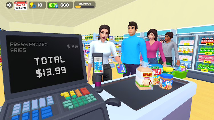 My Supermarket Simulator 3D unlimited money  v1.1.0图3