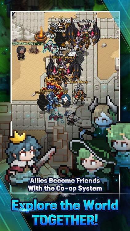Elemental 2D MMORPG mod apk Unlimited gold  V111.1图3