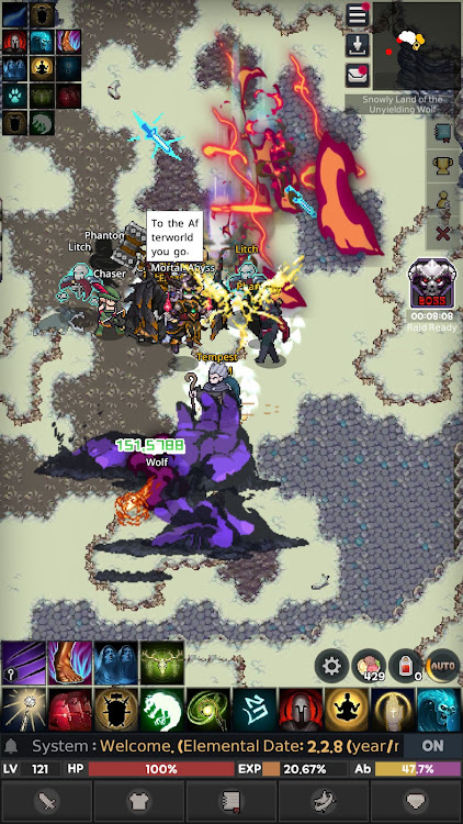 Elemental 2D MMORPG mod apk Unlimited gold  V111.1图1
