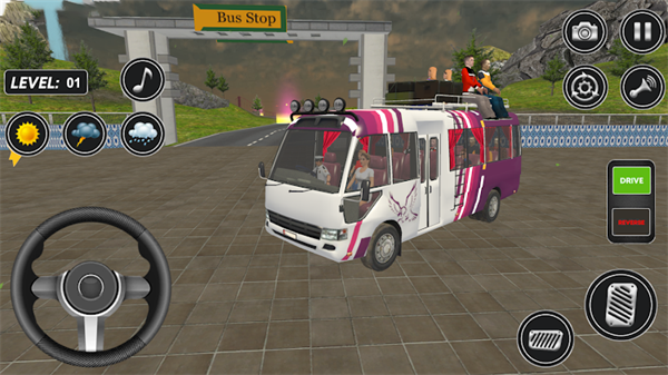 Bus Simulator Mini Coach Bus for android download  V0.1图1