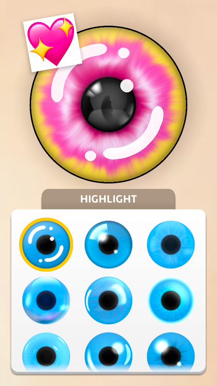 eye color mix game for android  v1.2.0.0图3