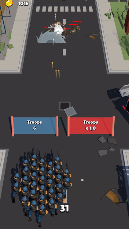 Troops vs Zombies mod apk Unlimited gold  V0.1图2