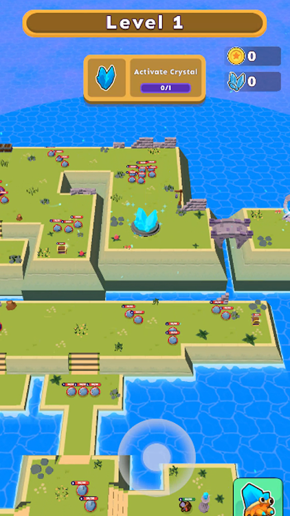 Crystal Quest Topdown Heroes game for android  v0.4.6图2