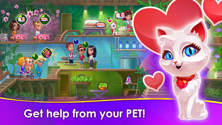 Cafe Dash Cooking Diner Game Unlimited gold  v2.23.1图3