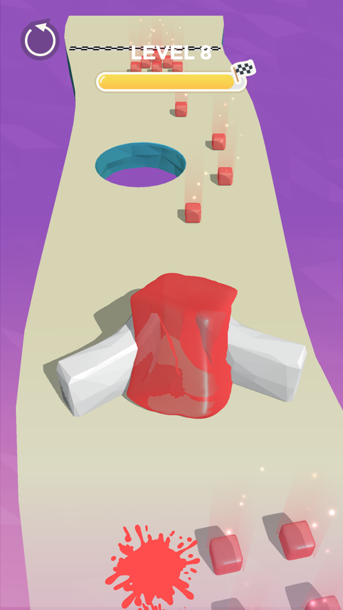 果冻冲冲冲3D最新中文安卓版  v1.4图1