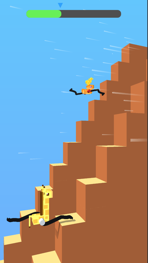 画腿攀登3D游戏安卓版（Draw Run Race 3D）  v11图1