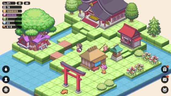 口袋神社游戏中文汉化版  v2.46.1图1