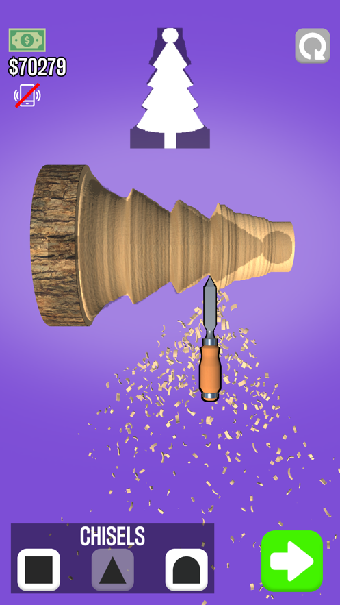超级木旋3D版游戏安卓版（Woodturning3D）  v1.0.1图1