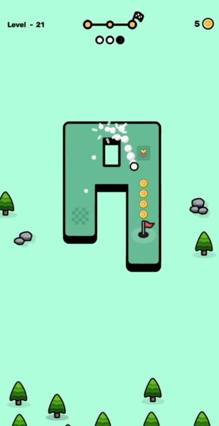 单挑迷你高尔夫游戏官方版  v1.0.0图1