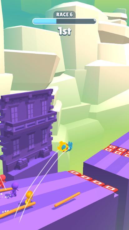 撑杆跳赛跑游戏安卓版  v1.0.0图1