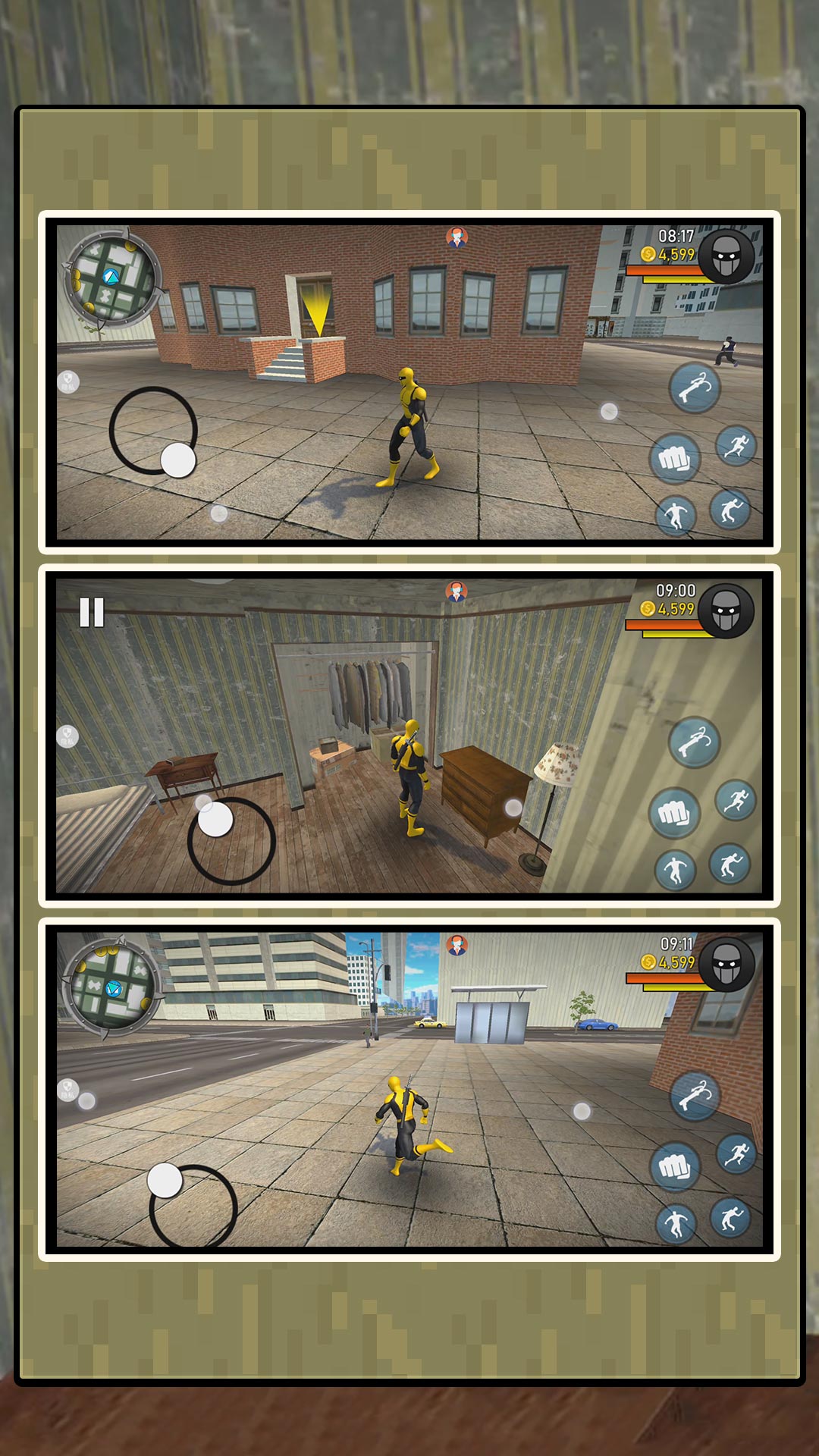 蜘蛛人激斗都市游戏安卓手机版  v2.0.1图2