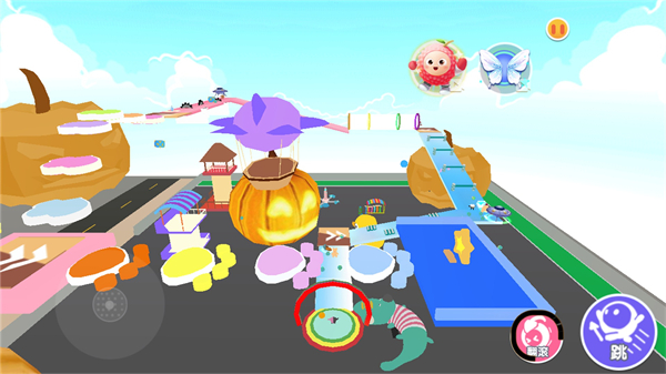 花园跑酷地图万圣南瓜跑酷游戏安卓版  v1.0图2