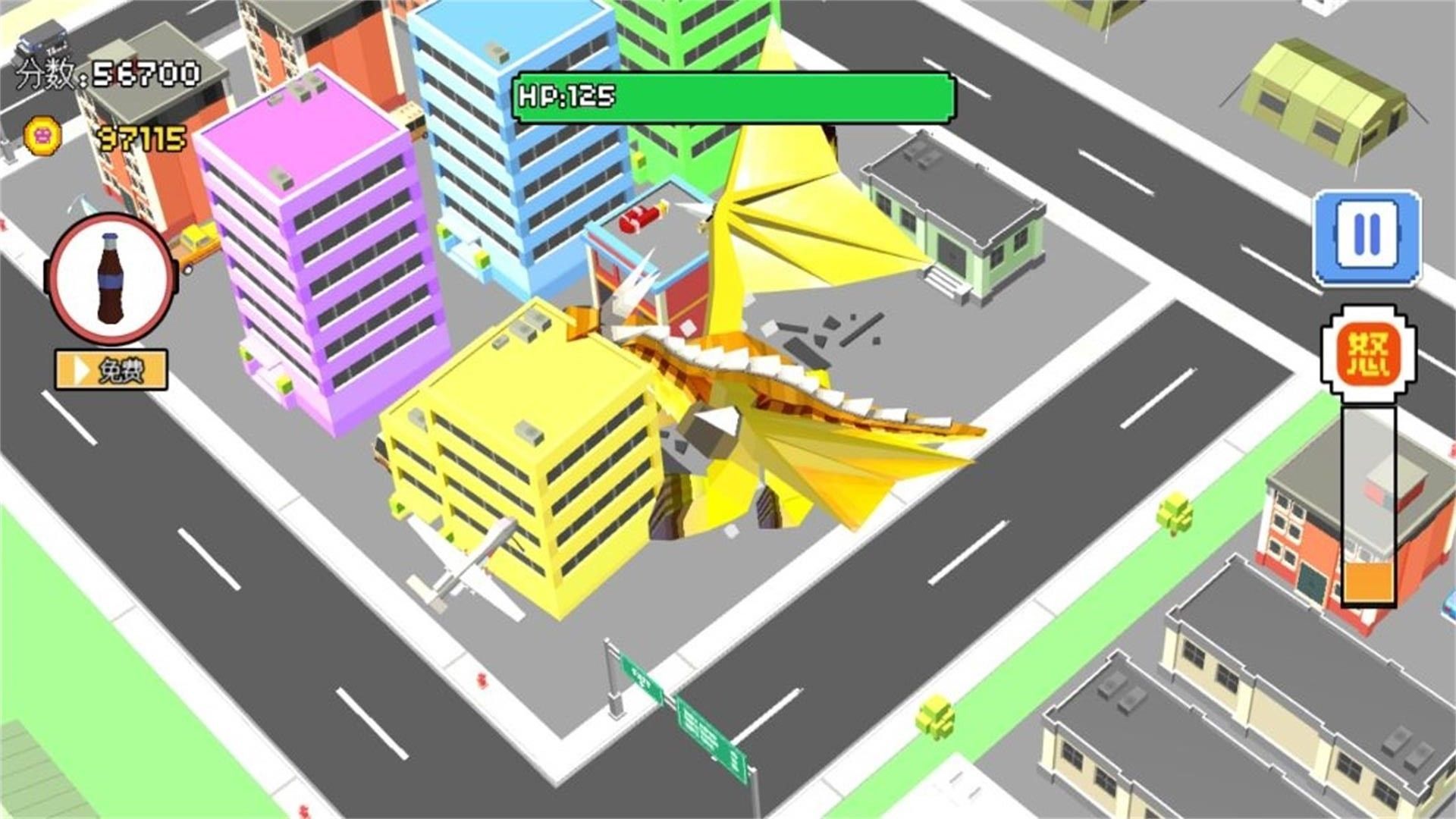怪物肆虐城市毁灭游戏最新版  v3.11.14图2