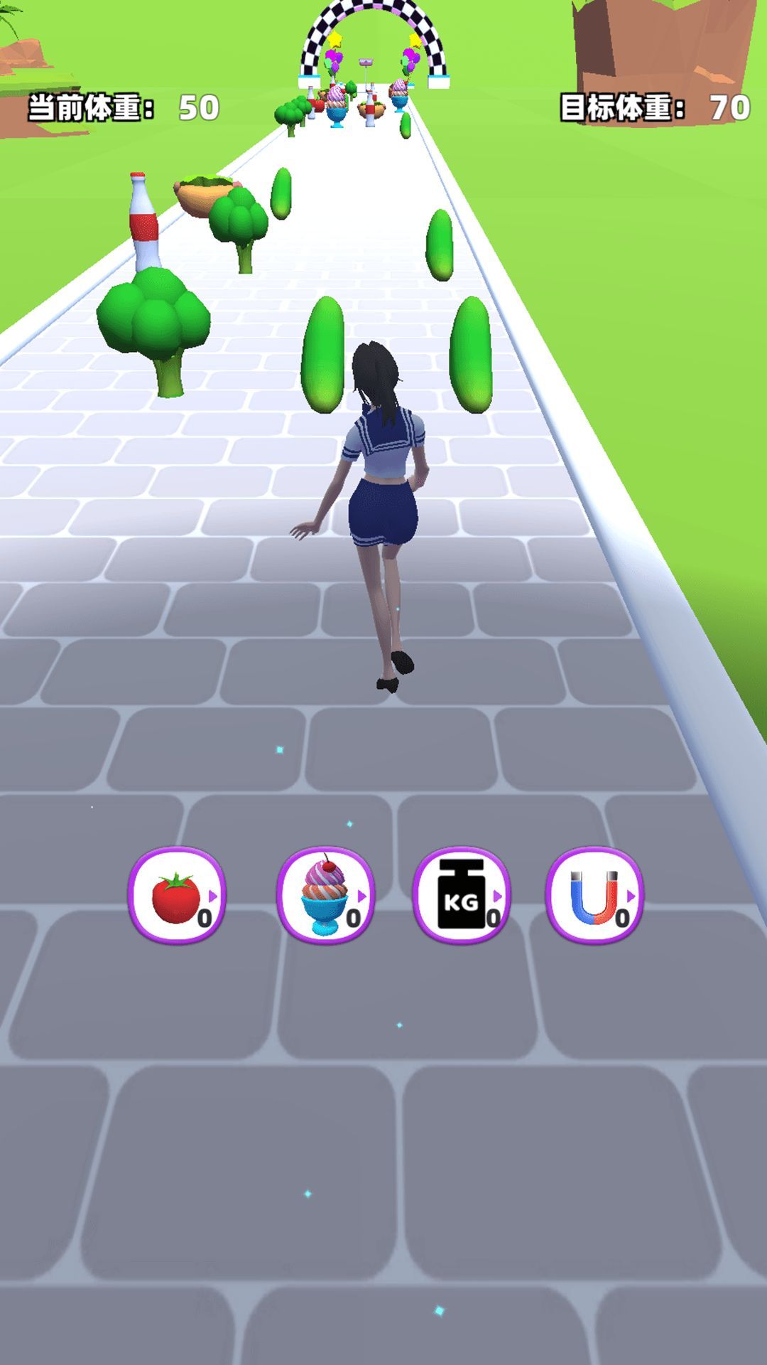 疯狂减肥跑酷手机版游戏  v1.0图2
