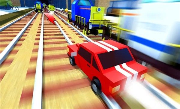 铁路卡通赛车安卓版游戏  v1.0.1图1