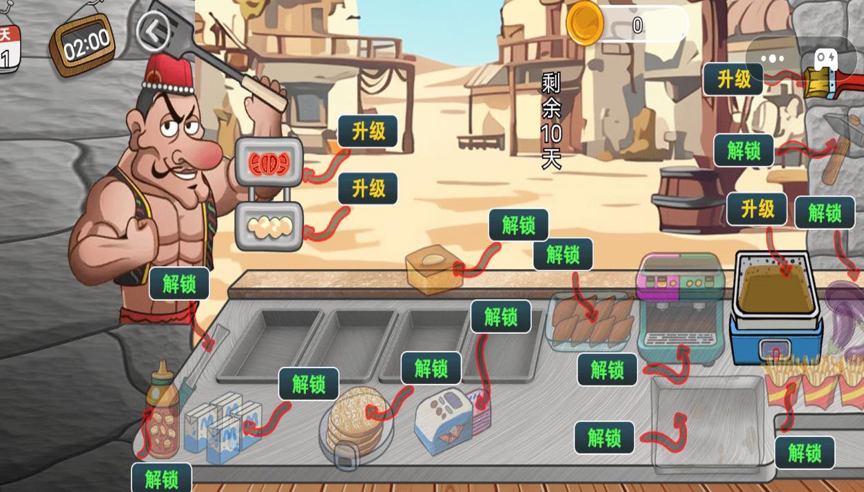 老爹汉堡店2游戏安卓版  v1.0图1