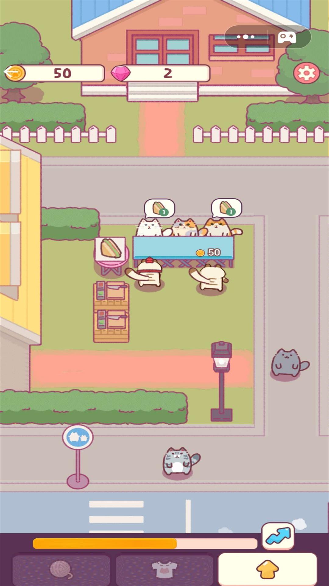 猫咪休闲餐厅游戏安卓版  v1.4图2