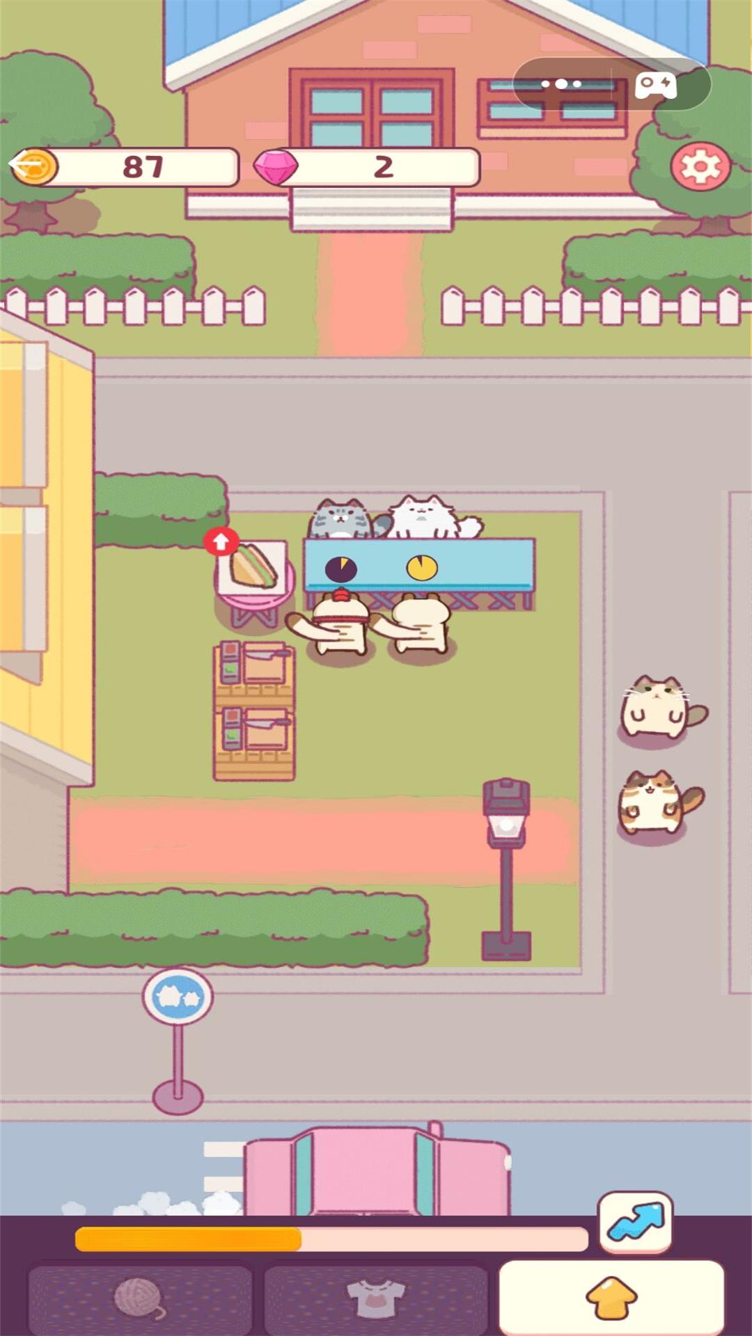 猫咪休闲餐厅游戏安卓版  v1.4图1